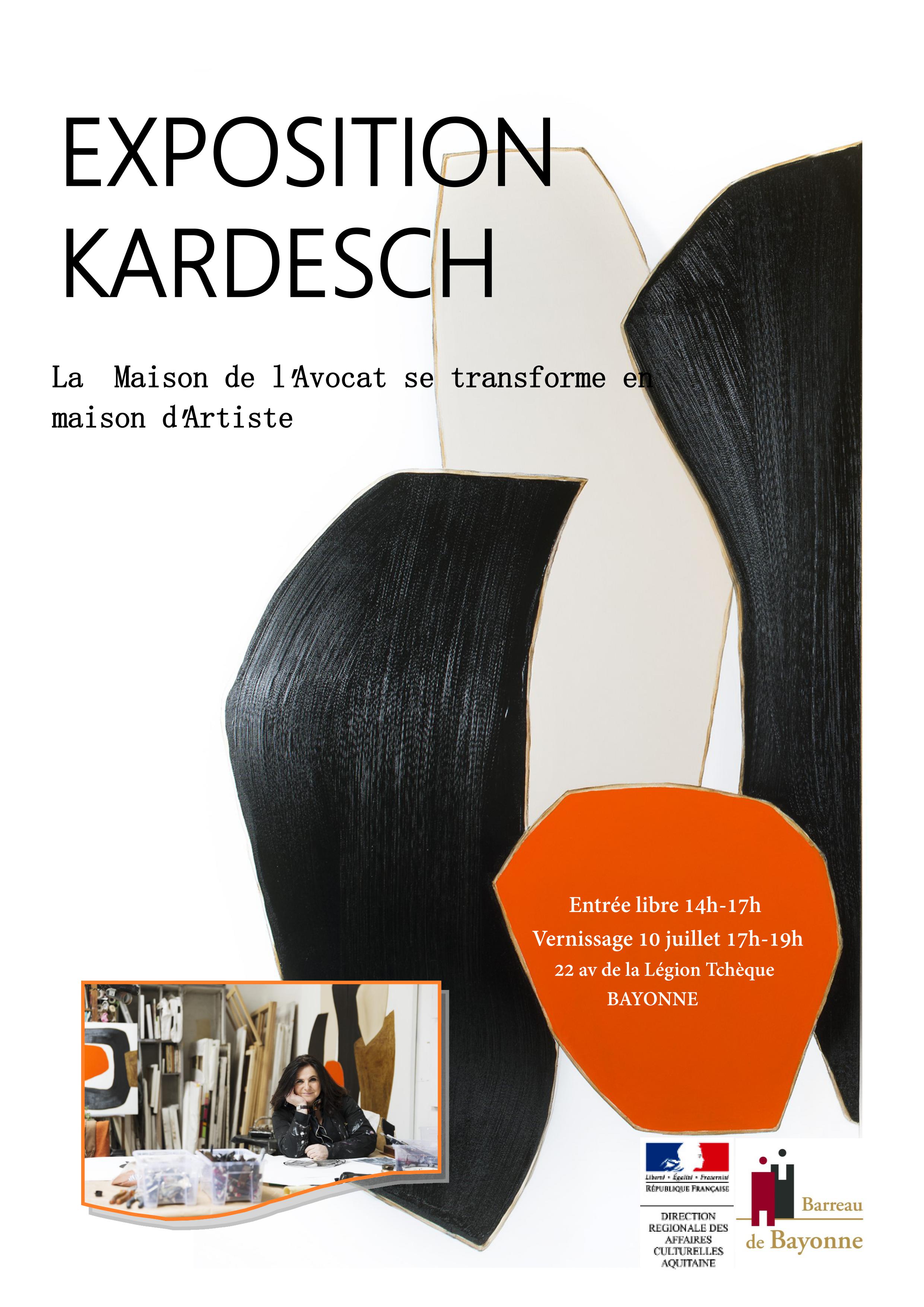 expo KARDESCH avec logo DRAC