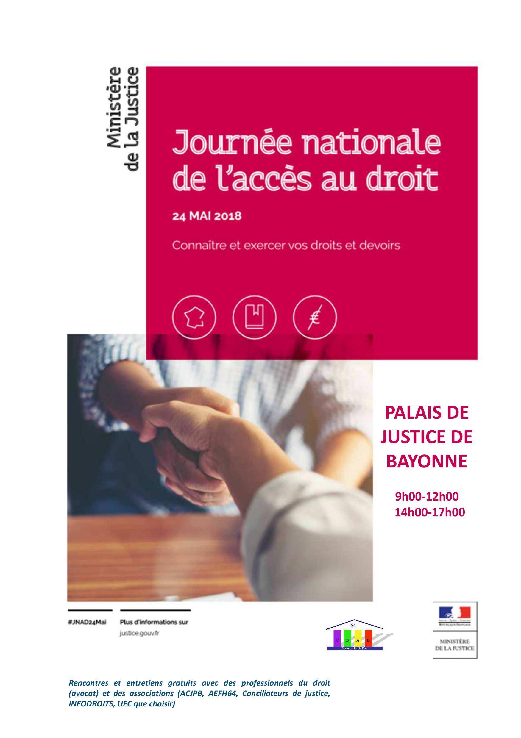journée Nationale Accès au Droit 1
