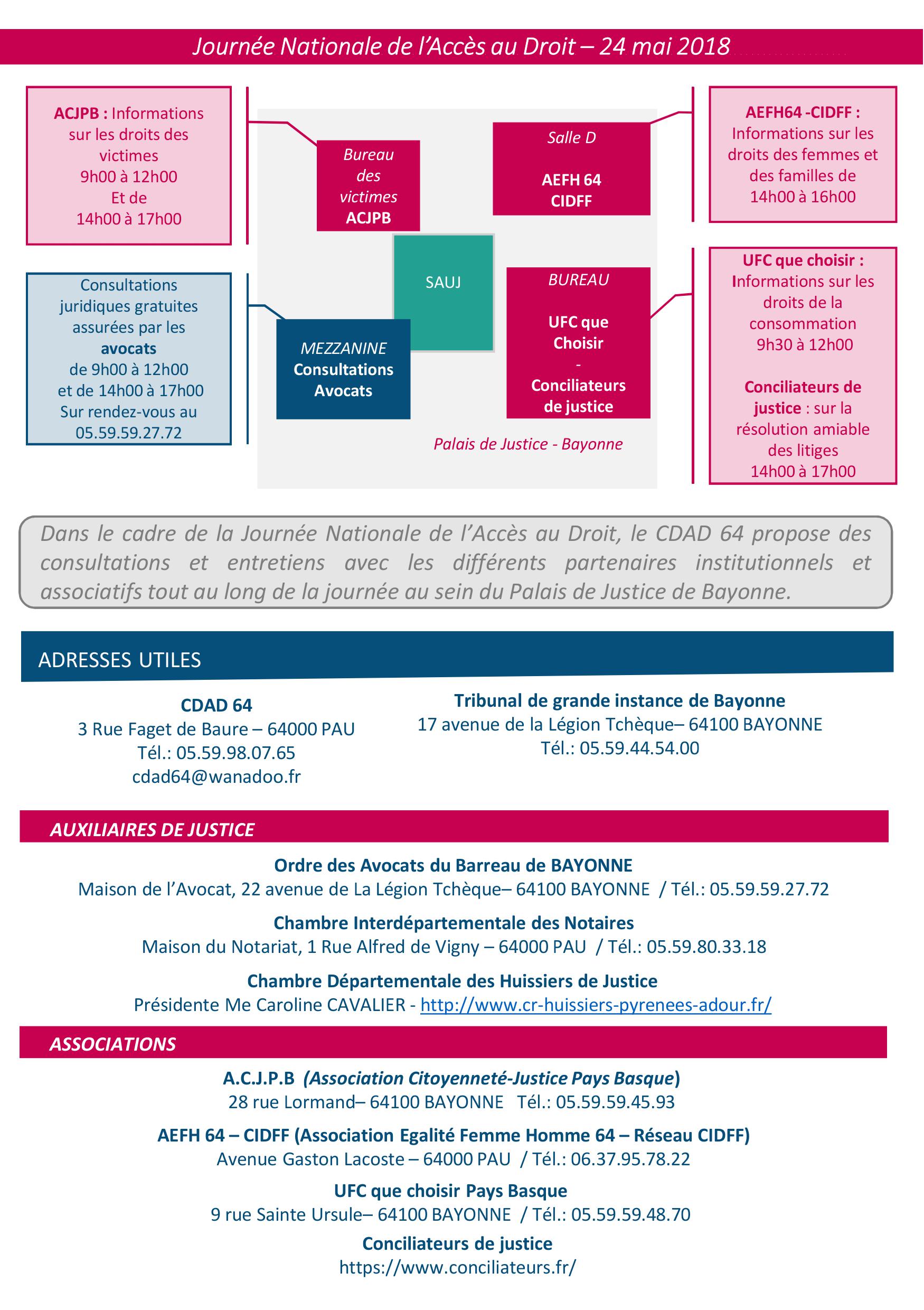 journée Nationale Accès au Droit 2
