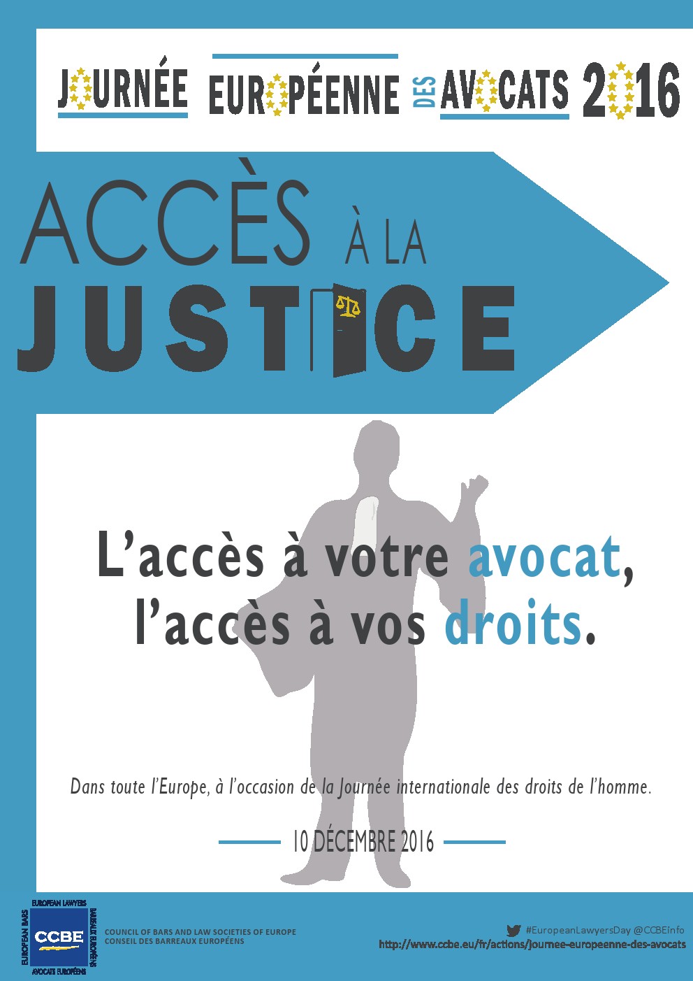 Journée européenne des avocats 2016 Affiche